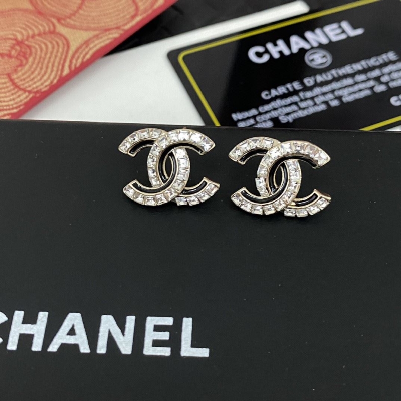 Ch*el earrings
